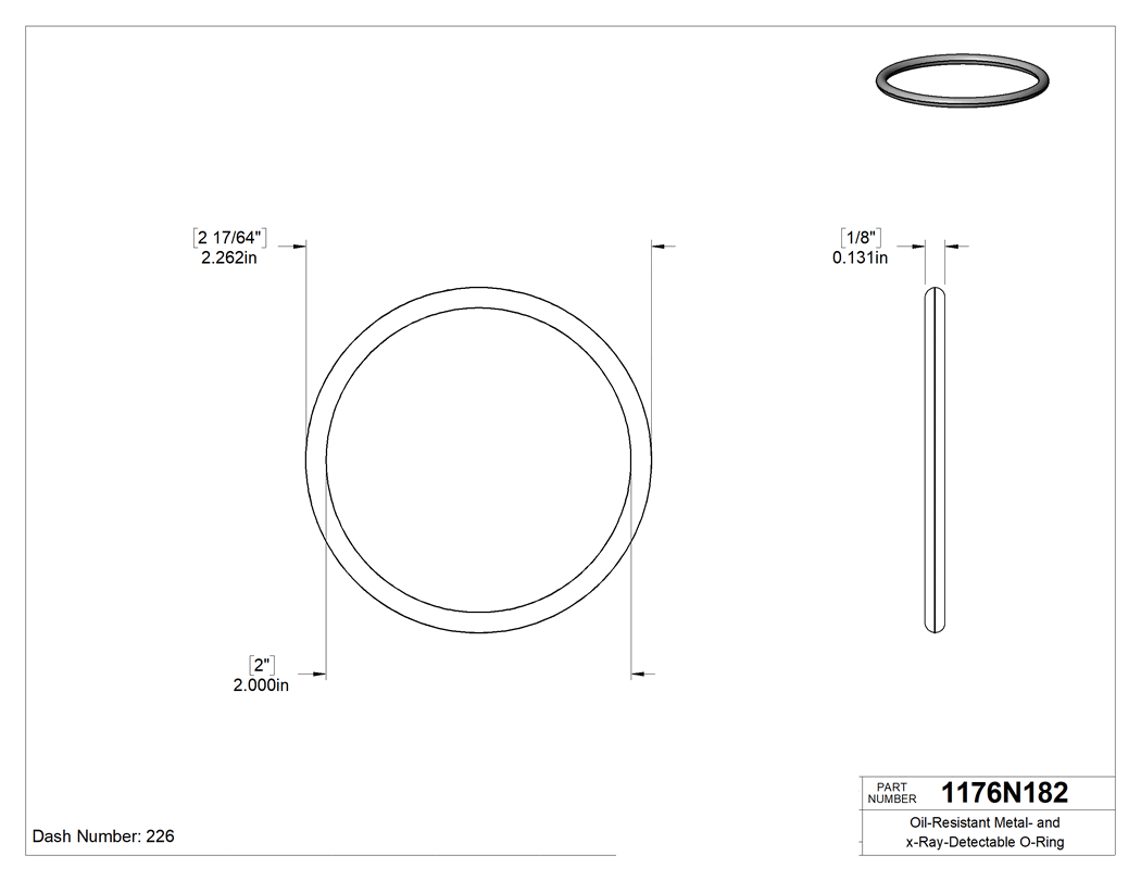 Technical drawing - 1176N182